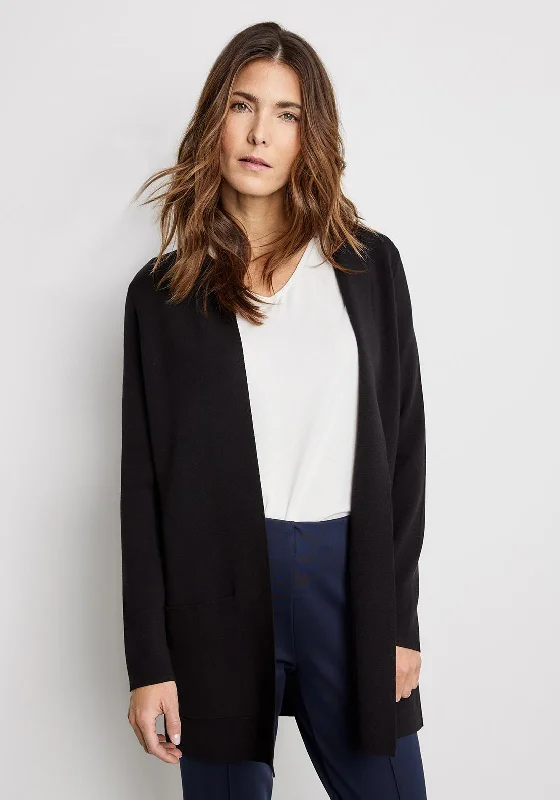 Gerry Weber Knit Open Long Cardigan, Black Cardigan Knitwear Sweater Cardigan Knitwear Sweater Gerry Weber Knit Open Long Cardigan, Black Cardigan Knitwear Sweater Cardigan Knitwear Sweater