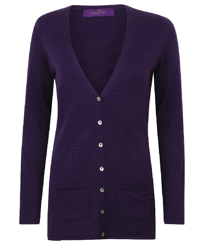 Purple - Women's v-button cardigan Stretchy Elastic Breathable Stretchy Elastic Breathable Purple - Women's v-button cardigan Stretchy Elastic Breathable Stretchy Elastic Breathable