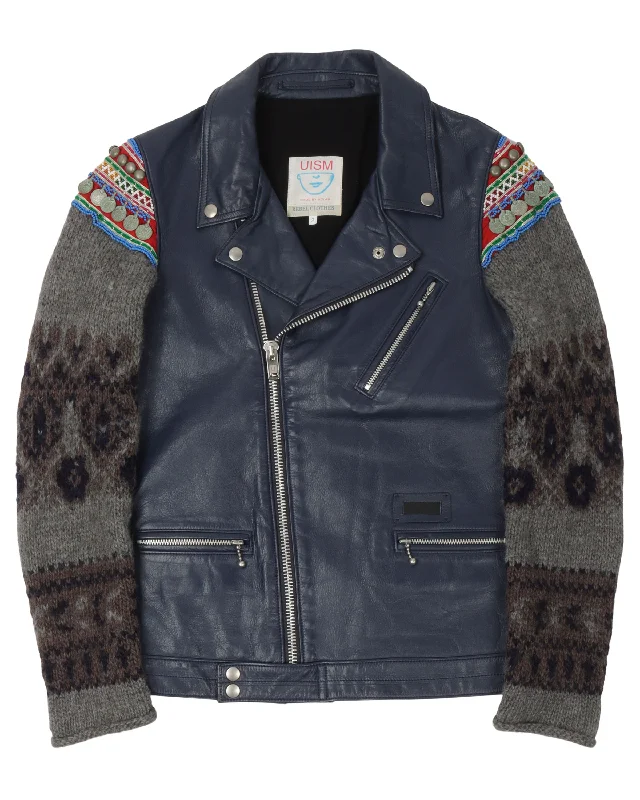 Leather Hybrid Jacket Mesh Jacket Canvas Jacket Denim Jacket Mesh Jacket Canvas Jacket Denim Jacket