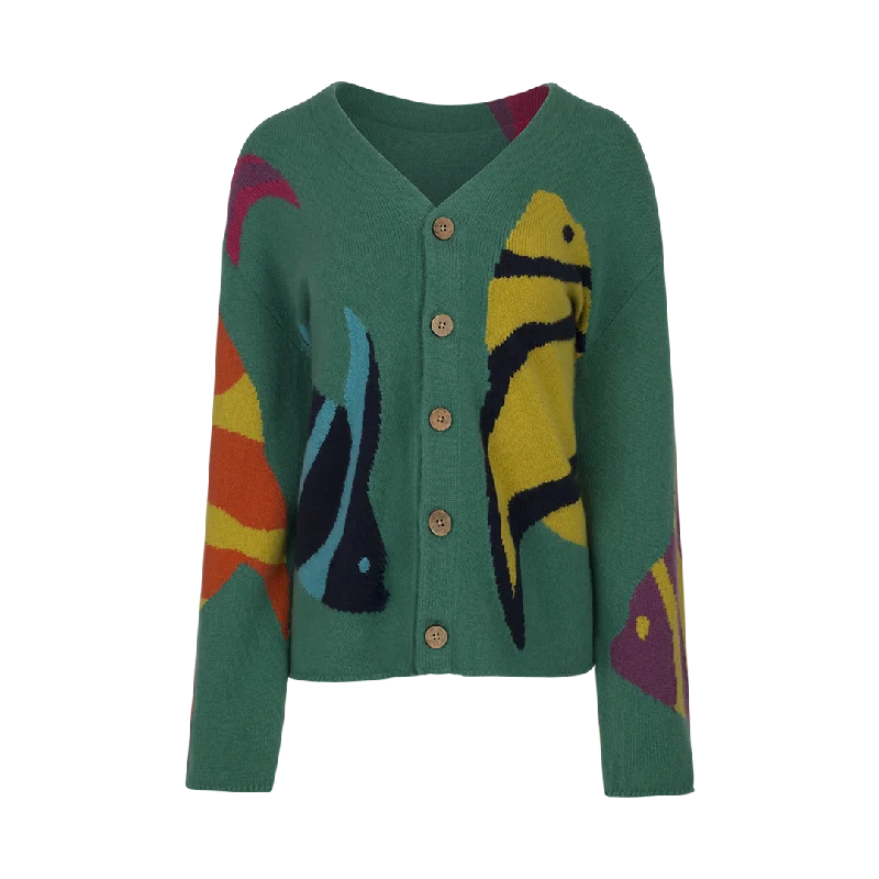 Fishtank Cardigan Oversized Loose Flowy Oversized Loose Flowy