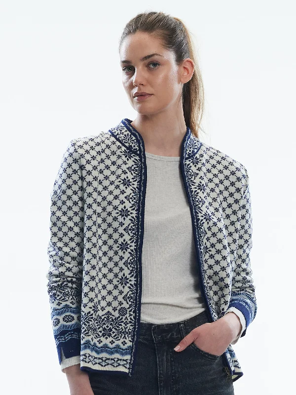 Dale of Norway - Solfrid Women's Jacket - Navy Jacket Blazer Coat Jacket Blazer Coat