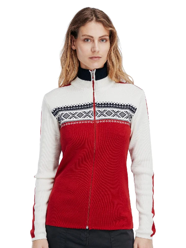 Dale of Norway - Dystingen Women's Jacket - Raspberry Herringbone Jacket Checkered Jacket Solid Jacket Herringbone Jacket Checkered Jacket Solid Jacket