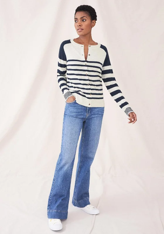 White Stuff Lulu Striped Fine Knit Cardigan, Navy & White Crew Neck V-Neck Turtle Neck Crew Neck V-Neck Turtle Neck White Stuff Lulu Striped Fine Knit Cardigan, Navy & White Crew Neck V-Neck Turtle Neck Crew Neck V-Neck Turtle Neck