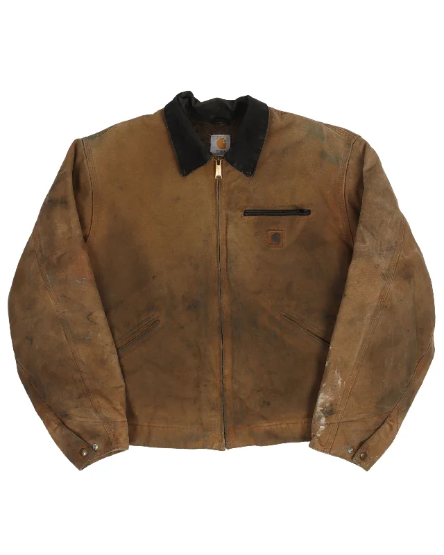 Carhartt Dirty Jacket Snapped Jacket Toggled Jacket Drawstring Jacket Snapped Jacket Toggled Jacket Drawstring Jacket