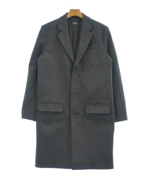 A.P.C. Chesterfield coats Pockets Sleeves Lining