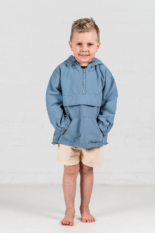 Canvas Rain Coat Wool Cashmere Tweed