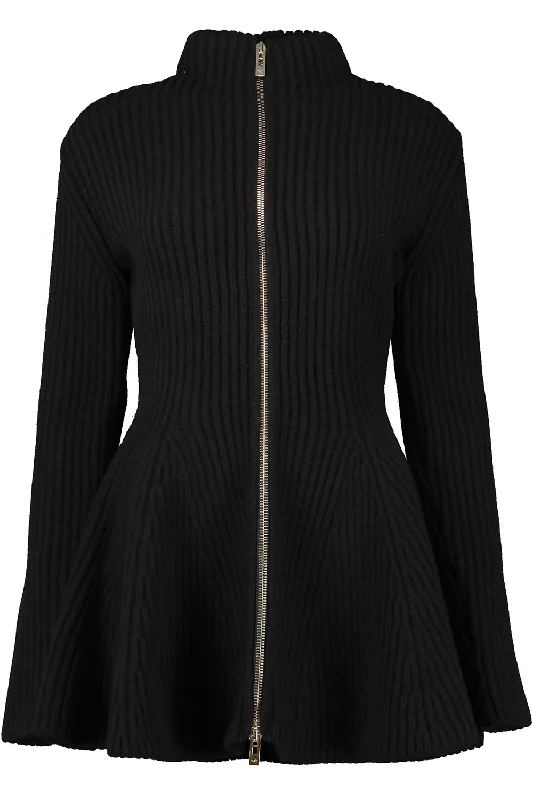 Peplum Cardigan Welt Pockets Slit Pockets Flap Pockets Welt Pockets Slit Pockets Flap Pockets