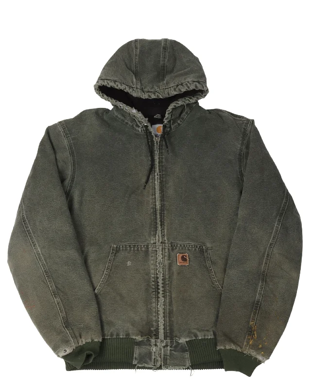 Carhartt Hooded Work Jacket Bomber Jacket Anorak Windbreaker Bomber Jacket Anorak Windbreaker