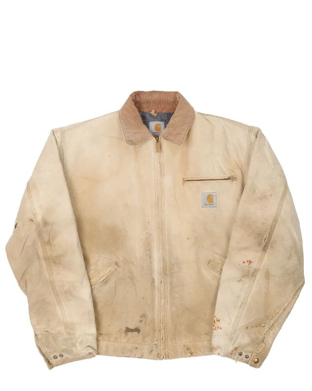 Carhartt Blanket Lined Detroit Jacket Tiered Jacket Buttoned Jacket Zippered Jacket Tiered Jacket Buttoned Jacket Zippered Jacket