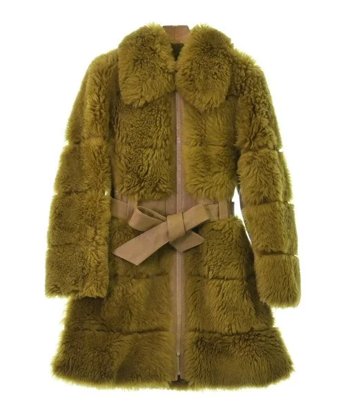 Chloe Sheepskin coats Striped Polka Dot Floral