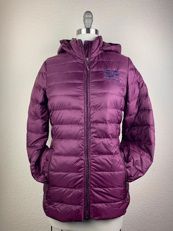 Women's CR Merlot Down Jacket Cardigan Sweater Pullover Cardigan Sweater Pullover