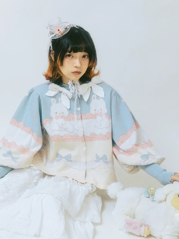 Rabbit Cream Cake lolita Sweet Bow Knit Cardigan【s0000001354】 Satin Fabric Silk Fabric Chiffon Fabric Satin Fabric Silk Fabric Chiffon Fabric Rabbit Cream Cake lolita Sweet Bow Knit Cardigan【s0000001354】 Satin Fabric Silk Fabric Chiffon Fabric Satin Fabric Silk Fabric Chiffon Fabric