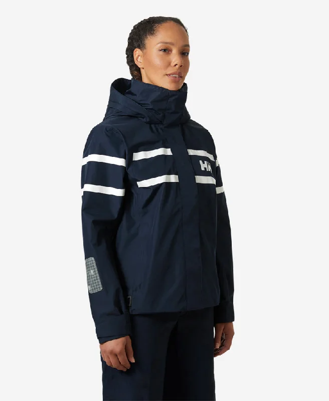 W SALT INSHORE JACKET, Navy Satin Jacket Silk Jacket Chiffon Jacket Satin Jacket Silk Jacket Chiffon Jacket