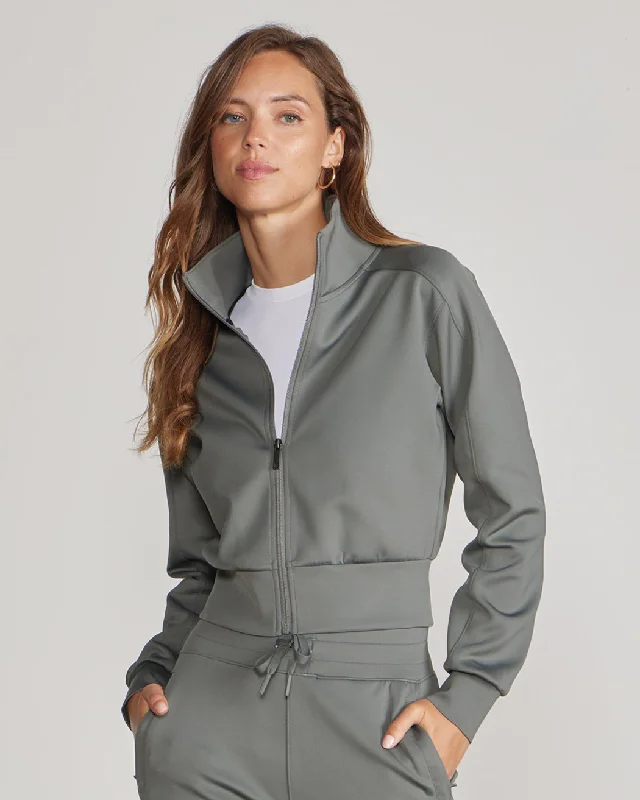 Daybreak Track Jacket Front Pockets Side Pockets Patch Pockets Front Pockets Side Pockets Patch Pockets