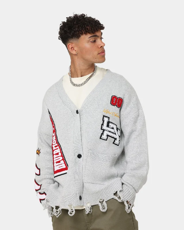 Lifted Anchors "Honors" Cardigan Light Grey Layered Multi-layer Single Layer Layered Multi-layer Single Layer Lifted Anchors "Honors" Cardigan Light Grey Layered Multi-layer Single Layer Layered Multi-layer Single Layer
