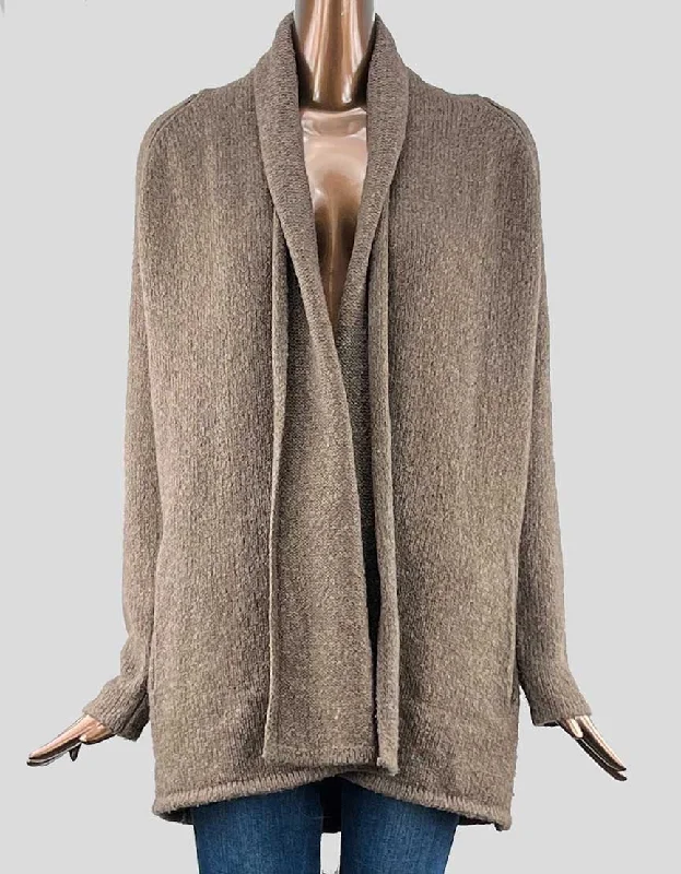 VINCE Open Front Cardigan - Small Oversized Loose Flowy Oversized Loose Flowy