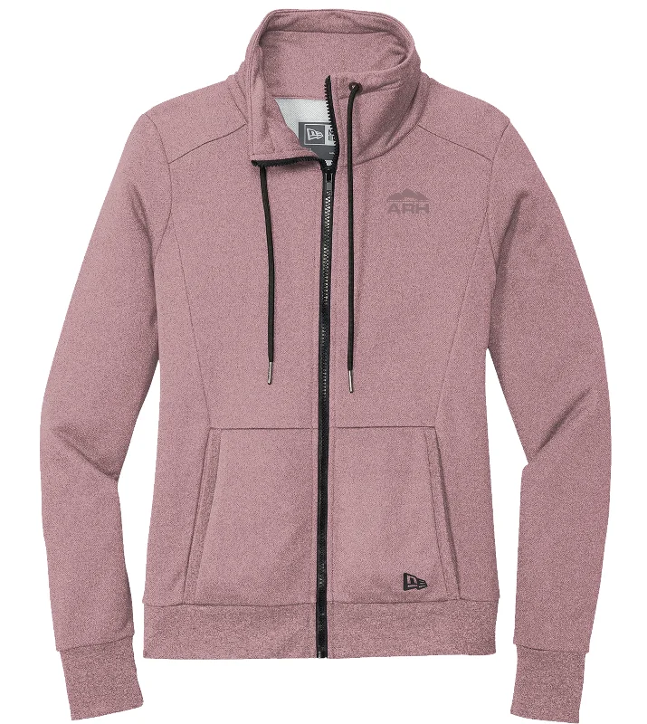 Ladies Performance Terry Full Zip Jacket - New Era Welt Pockets Slit Pockets Flap Pockets Welt Pockets Slit Pockets Flap Pockets