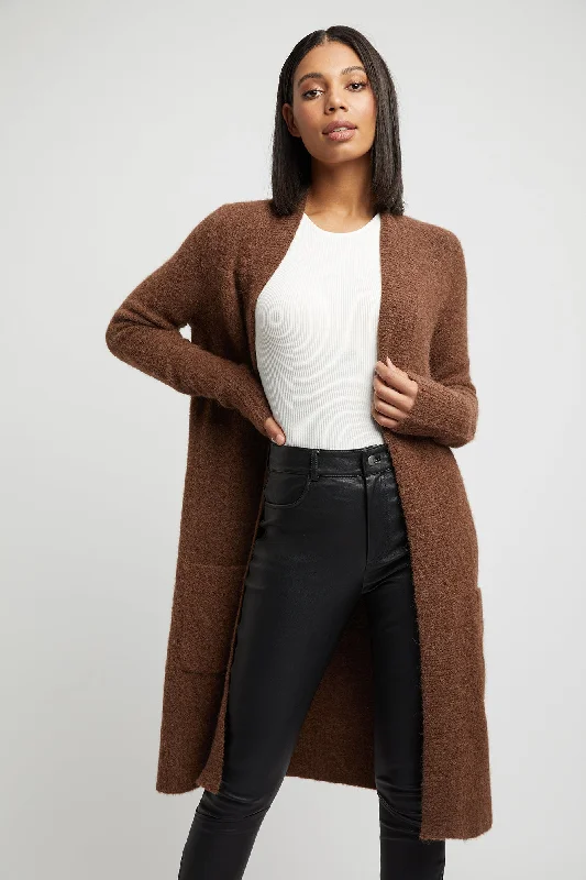 Casey Varsity Cardigan Seamless Knitted Crochet Seamless Knitted Crochet