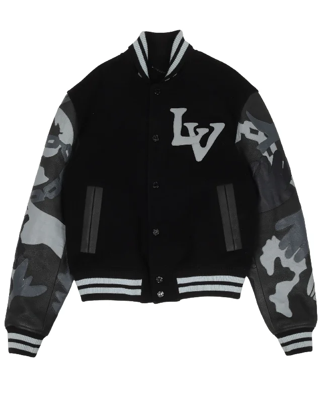 Camouflage Varsity Jacket Chenille Jacket Brocade Jacket Lace Jacket Chenille Jacket Brocade Jacket Lace Jacket