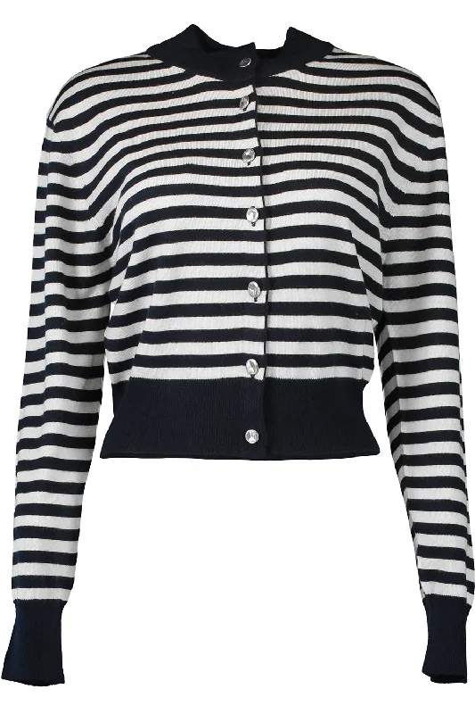 THE AUBREY CARDIGAN - NAVY STRIPE Mesh Cardigan Canvas Denim Mesh Cardigan Canvas Denim THE AUBREY CARDIGAN - NAVY STRIPE Mesh Cardigan Canvas Denim Mesh Cardigan Canvas Denim