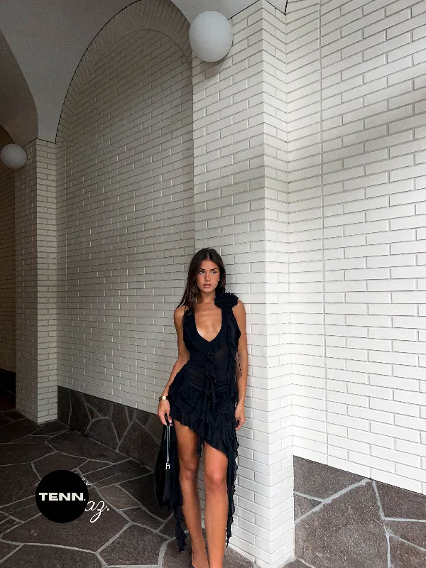 Garden of Eden Dress - Black