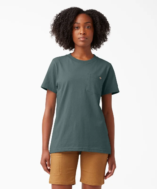 Dickies Women's Short Sleeve Heavyweight Pocket T-Shirt - Lincoln Green Notch Collar Peter Pan Collar Cowl Neck Notch Collar Peter Pan Collar Cowl Neck Dickies Women's Short Sleeve Heavyweight Pocket T-Shirt - Lincoln Green Notch Collar Peter Pan Collar Cowl Neck Notch Collar Peter Pan Collar Cowl Neck