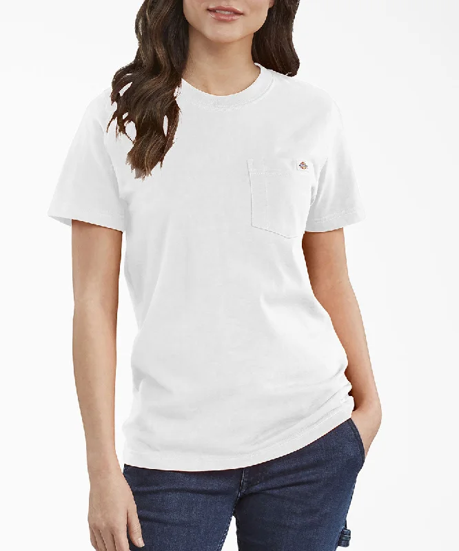Dickies Women's Short Sleeve Heavyweight Pocket T-Shirt - White Notch Collar Peter Pan Collar Cowl Neck Notch Collar Peter Pan Collar Cowl Neck Dickies Women's Short Sleeve Heavyweight Pocket T-Shirt - White Notch Collar Peter Pan Collar Cowl Neck Notch Collar Peter Pan Collar Cowl Neck
