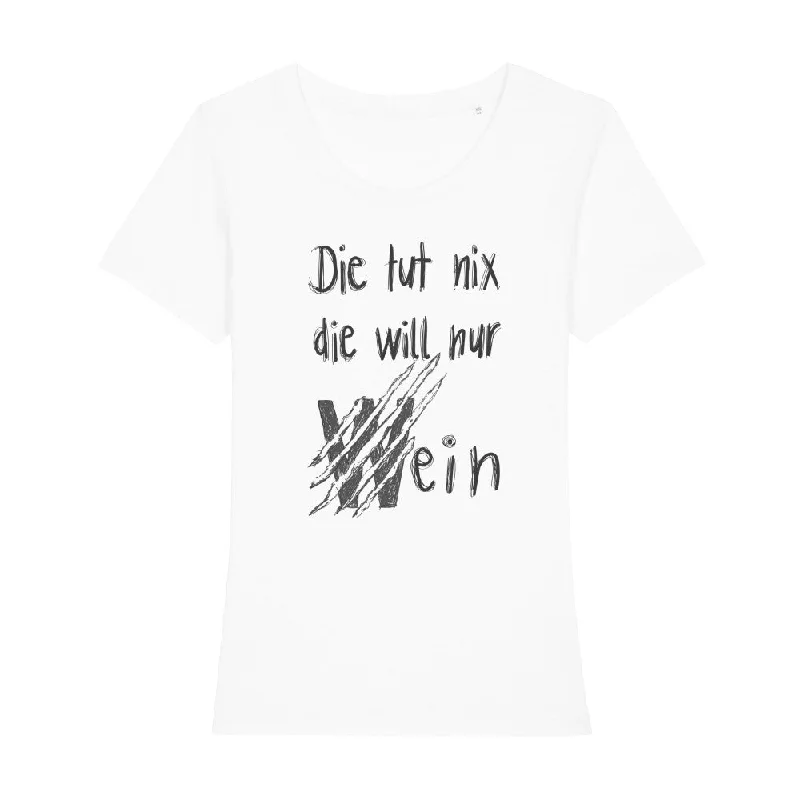 DIE TUT NIX - Premium Shirt Damen Zippered Front Buttoned Front Snap Front Zippered Front Buttoned Front Snap Front