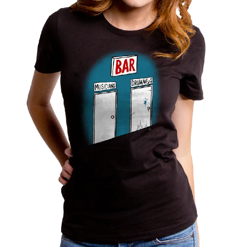 Drummers Bar Women's T-Shirt Modern Contemporary Chic Modern Contemporary Chic