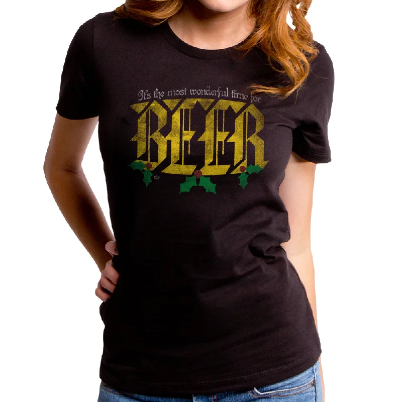 Most Wonderful Time For a Beer Women's T-Shirt Chenille Blend Fleece Blend Nylon Blend Chenille Blend Fleece Blend Nylon Blend Most Wonderful Time For a Beer Women's T-Shirt Chenille Blend Fleece Blend Nylon Blend Chenille Blend Fleece Blend Nylon Blend