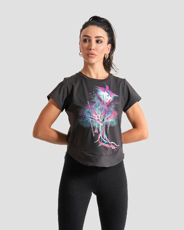 GoofyPRO Women's Cayton Core Performance T-Shirt - Perch or Fly Hooded Caped Shawl Collar Hooded Caped Shawl Collar GoofyPRO Women's Cayton Core Performance T-Shirt - Perch or Fly Hooded Caped Shawl Collar Hooded Caped Shawl Collar