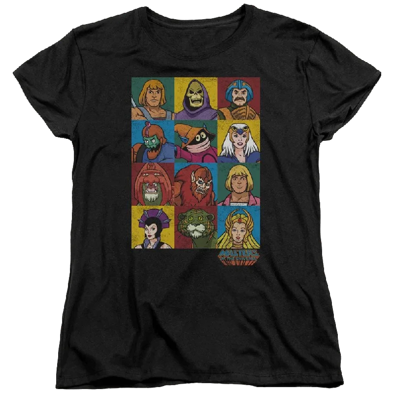 Masters of the Universe Character Heads Women's T-Shirt Oversized T-Shirt Spandex breathable Oversized T-Shirt Spandex breathable Masters of the Universe Character Heads Women's T-Shirt Oversized T-Shirt Spandex breathable Oversized T-Shirt Spandex breathable
