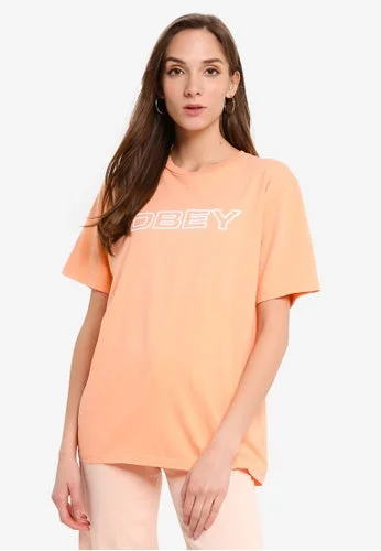 Obey Women's Ceremony Tee 2020 Thin T-Shirt Open Front Quick Dry Thin T-Shirt Open Front Quick Dry Obey Women's Ceremony Tee 2020 Thin T-Shirt Open Front Quick Dry Thin T-Shirt Open Front Quick Dry