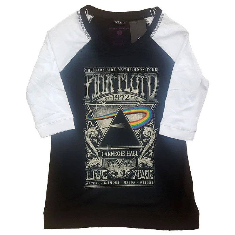 Pink Floyd Carnegie Hall Poster Ladies Raglan T-Shirt Modern Contemporary Chic Modern Contemporary Chic Pink Floyd Carnegie Hall Poster Ladies Raglan T-Shirt Modern Contemporary Chic Modern Contemporary Chic