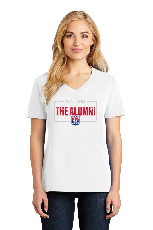 Port & Company® Ladies Core Cotton V-Neck Tee - The Alumni Zippered Front Buttoned Front Snap Front Zippered Front Buttoned Front Snap Front Port & Company® Ladies Core Cotton V-Neck Tee - The Alumni Zippered Front Buttoned Front Snap Front Zippered Front Buttoned Front Snap Front