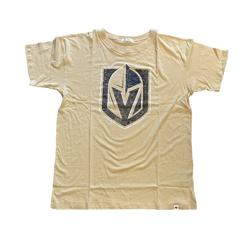 Vegas Golden Knights Gold Sadie Womens Shirt Graphic Embroidered Appliqued Graphic Embroidered Appliqued