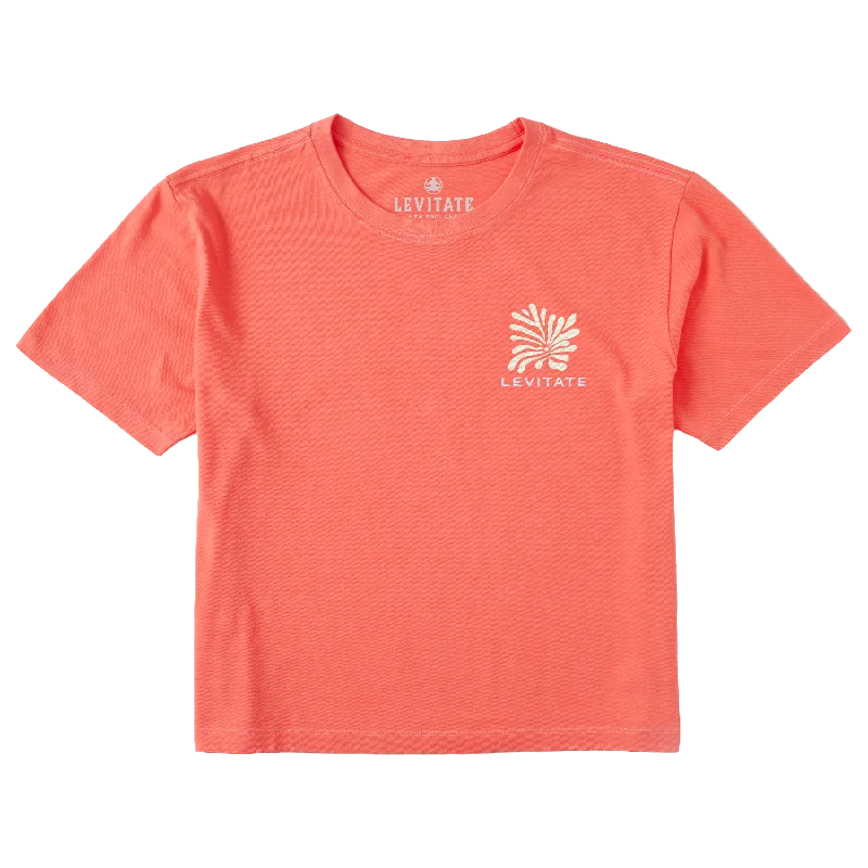 Women's Couch Beach Short Sleeve Premium Tee Welt Pockets Slit Pockets Flap Pockets Welt Pockets Slit Pockets Flap Pockets