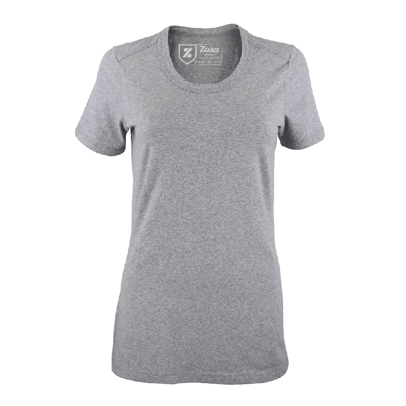 Zusa Women's Light Grey Heather Peachy Tee Embroidered Appliqued Beaded Embroidered Appliqued Beaded Zusa Women's Light Grey Heather Peachy Tee Embroidered Appliqued Beaded Embroidered Appliqued Beaded